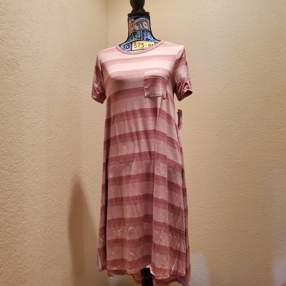 NWT XSMALL LULAROE CARLY DRESS - Picture 2 of 5